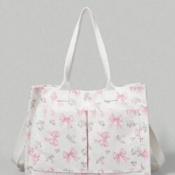 Flowers & Bows Tote Bag