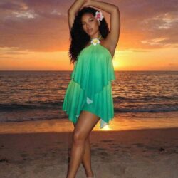 Tropical Rain Dress