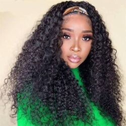 Headband Deep Wave Wig
